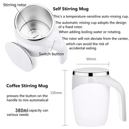 Taza magnética agitadora automática